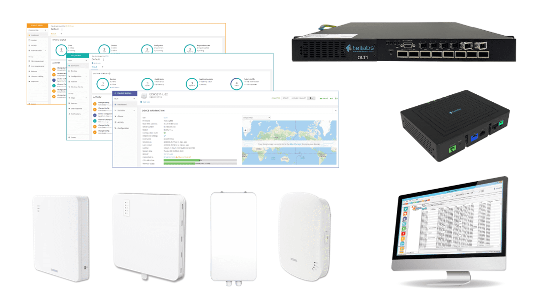 Simplify and Unify Enterprise Wired and Wireless Networks with Optical LAN powered Tellabs FlexAir