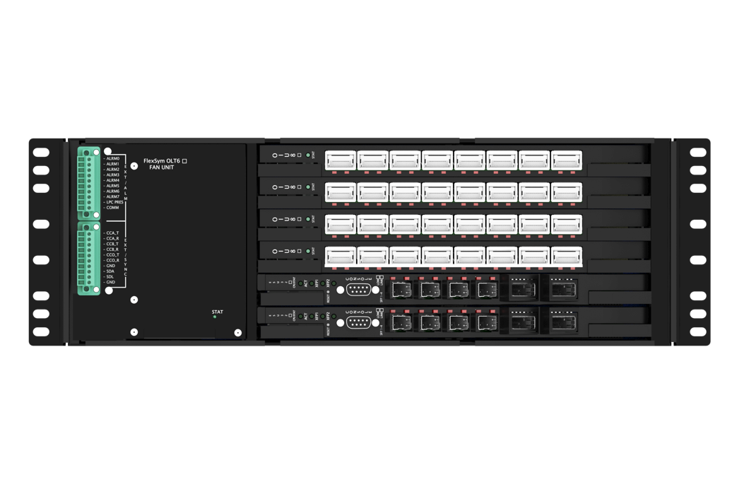 FlexSym Optical Line Terminal Six (OLT6)