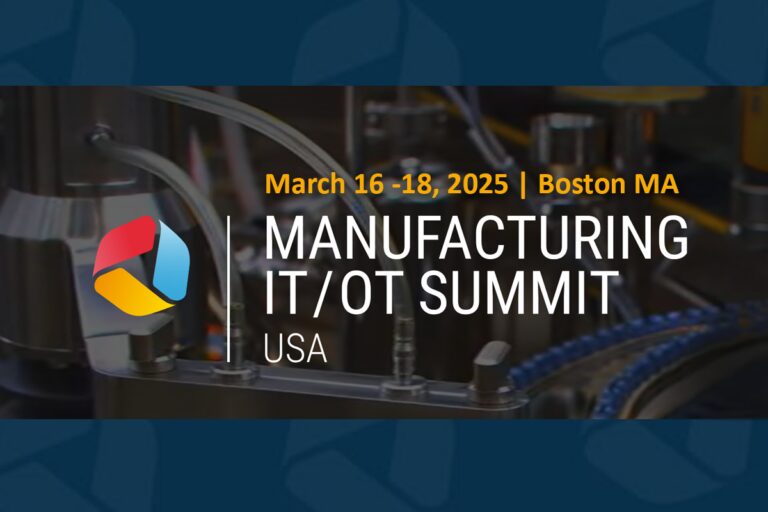 Manufacturing IT/OT Summit - Event Banner