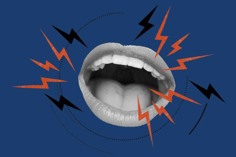 Talking about PON - It's Everywhere - graphic of a mouth speaking - image