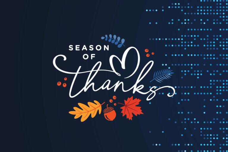 A text image saying "Season of Thanks" - graphic